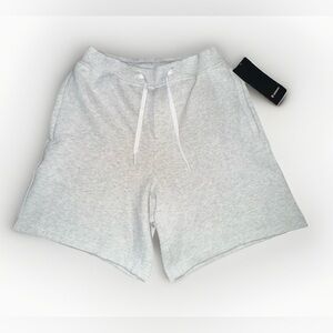 New Lululemon steady state 7” men’s size Small cotton gym shorts drawstring gray